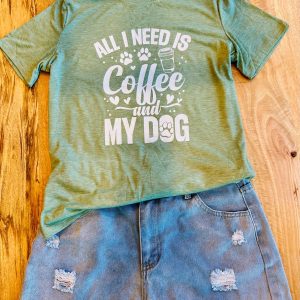 Coffee & My Dog T-Shirt